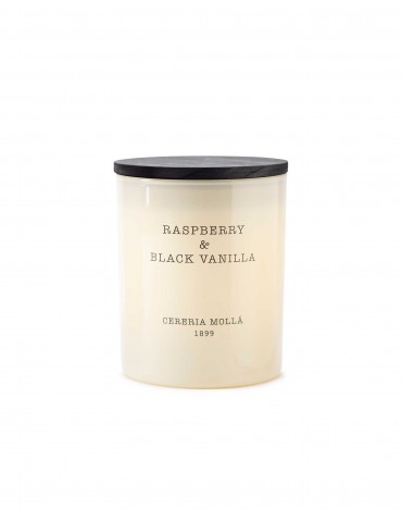 CERERIA MOLLA žvakė „Raspberry & Black Vanilla“, 230 g.